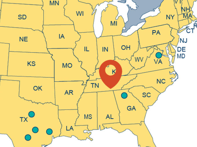 Map of office