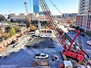 Aerial of site